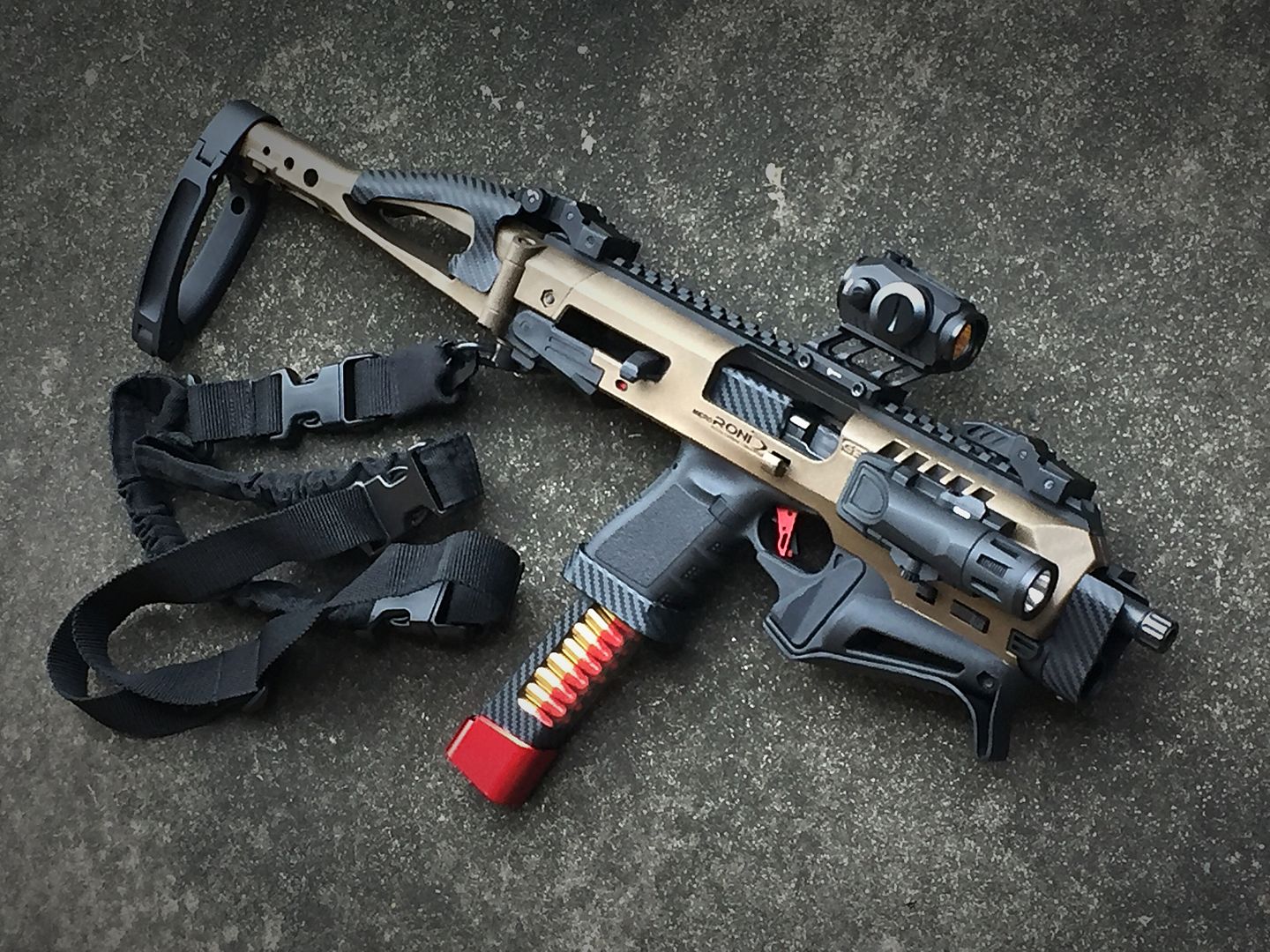 Micro Roni With A Few Mods Ar15com